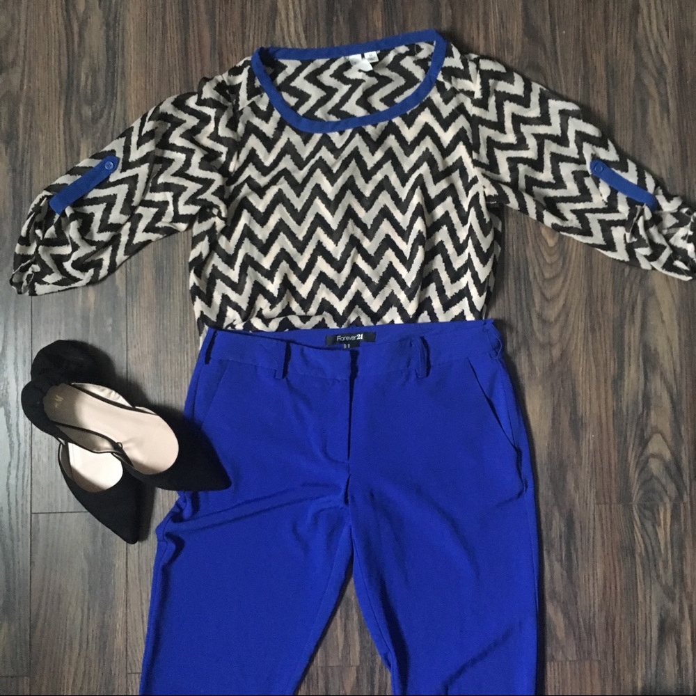 Royal Blue Pants